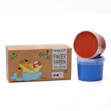 Peinture aux doigts - Coffret de 2 pots